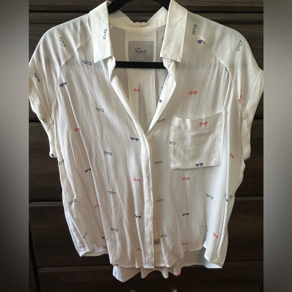 Rails Sunglasses short sleeve button up